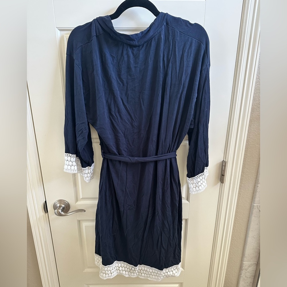 Angel Maternity Nursing Dress and Robe Set - Picture 3 of 5